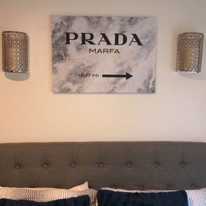 Prada Marfa Wall Art